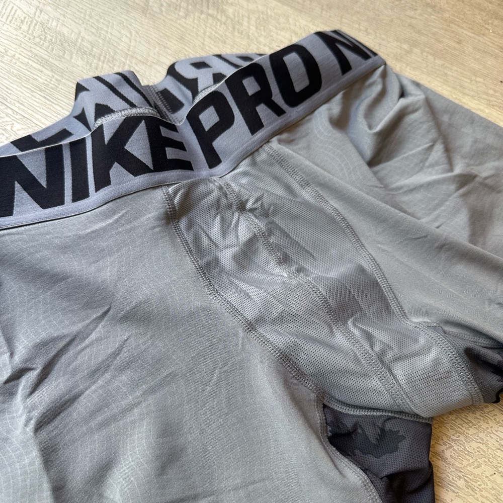 Nike Gray Boxer Briefs Performance Fit